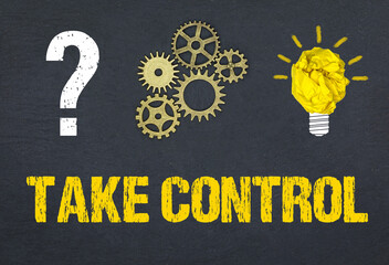 Obraz premium Take Control 