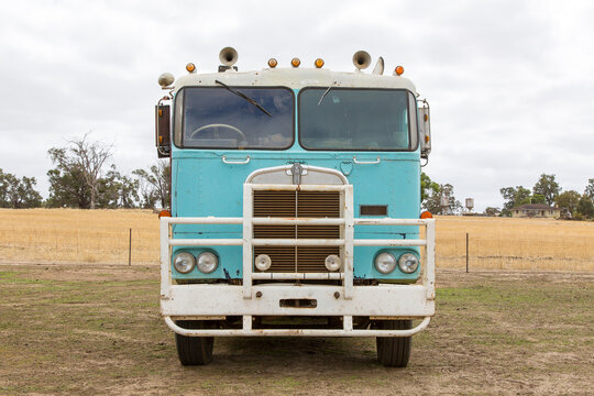 Old truck on farming property