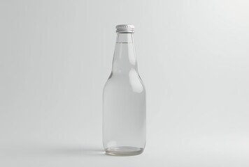 clear-glass-bottle-mockup-product-display-isolated-background