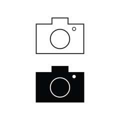 Camera Icon &ndash; Photography Symbol Vector Illustration (EPS)