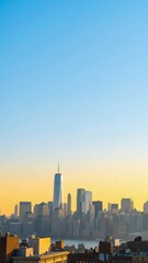Fototapeta premium New York City Skyline at Dawn