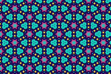 Oriental pattern for textiles, wallpaper, for use in graphics .