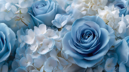 たくさんのバラの花