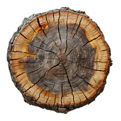 Tree Stump Cross Section Wooden Texture Rings Nature