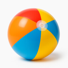 Obraz premium beach ball isolated on white