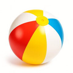 beach ball isolated on white