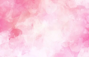 Abstract Pink Watercolor Background