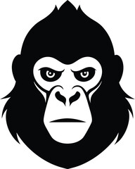 vector gorilla icon