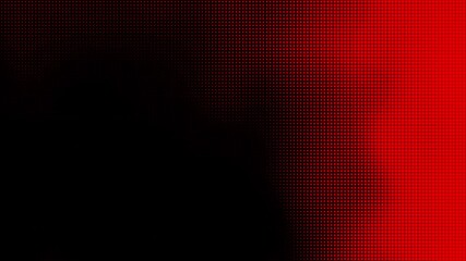 red and deep black halftone dot pattern in smooth gradient layout ideal for tech backgrounds digital flyers or New Year celebration graphics and modern poster design projects