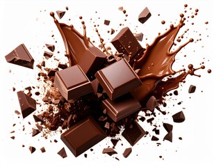 A vibrant array of chocolate pieces showcases the art of chocolate making for everyone.