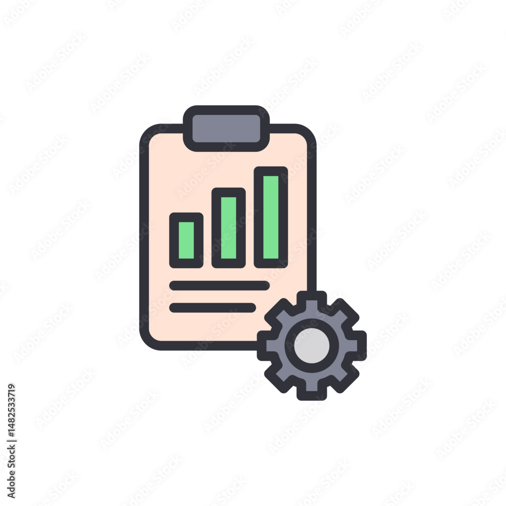 Poster analyzing performance data and automating report generation process