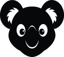 Koala Head Vector