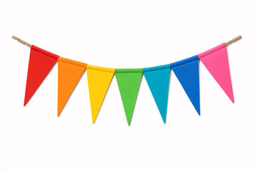 Obraz premium colorful ribbons isolated on white