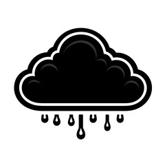 Fototapeta premium cloud icon illustration