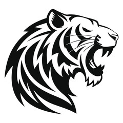 a-bold-black-and-white-vector-logo-of-a-roaring-ti.eps
