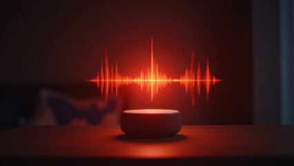 Indoor sound wave signal display