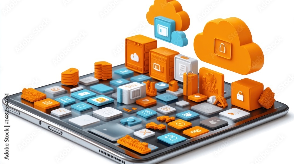 Poster cloud computing and mobile technology: a seamless integration of data and applications
