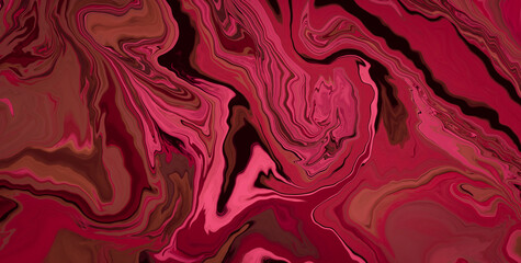 Fototapeta premium A Seamless Pattern of Artistic Liquid and Ocean Hues