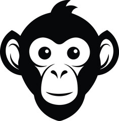 monkey gorilla chimpanzee logo