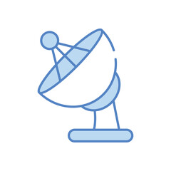Radar vector icon stock illustration