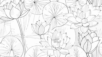  Hand-Drawn Tropical Silhouettes