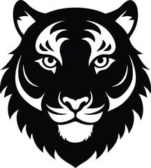 tiger head vector