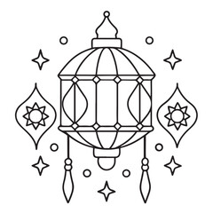 anti stress mandala coloring page, bold and easy mandala coloring page, mandala coloring page, line art, black and white illustration