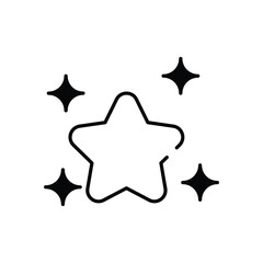 Star vector icon stock illustration