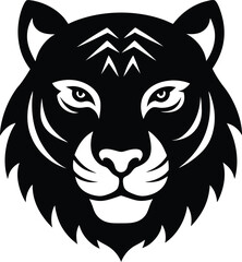 tiger head vector
