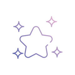 Star vector icon stock illustration