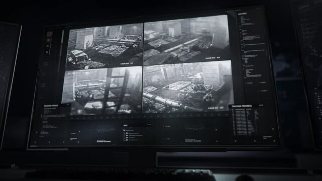 High tech army intelligence software follows the soldiers on the mission. High tech army system gathers intelligence about the enemy forces. High tech army program collects target intelligence.