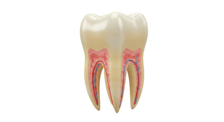 Isolated Human Tooth Cross Section