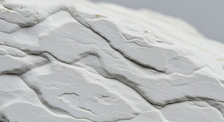Obraz premium White Rock Texture Close Up