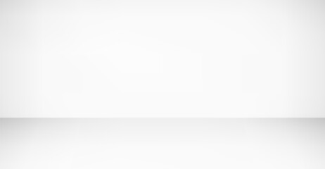 Empty white studio background. Design for displaying product.