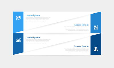 modern business infographic banners