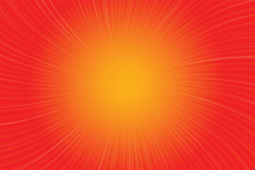 Obraz premium abstract background with orange rays