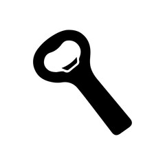 bottle opener glyph icon