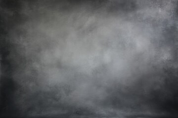 Abstract grey blurred background for portrait. Portrait backdrop for studio. Empty textured wall.