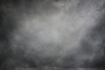 Abstract grey blurred background for portrait. Portrait backdrop for studio. Empty textured wall. © dreamer