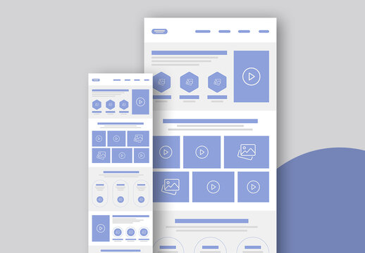 Wireframe Template Layout