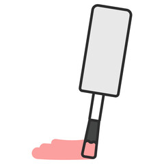 메니큐어 브러시 일러스트