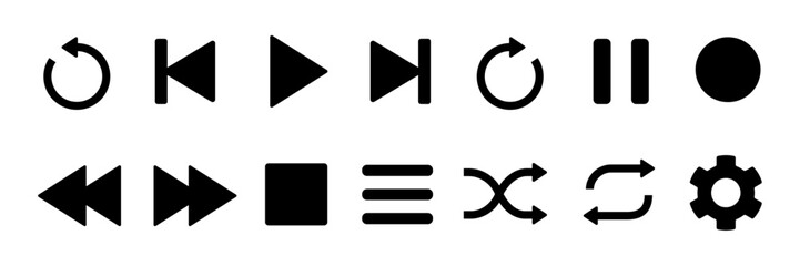 Player interface icon. Player icon © DOBRYI VECHIR STUDYA