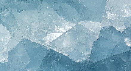 Obraz premium Abstract Blue Crystal Texture