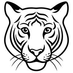 head of a tiger