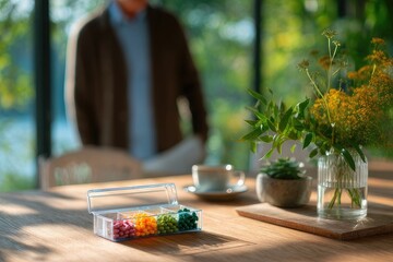 pill box to track dosage 