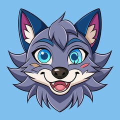 cartoon dog with a bone