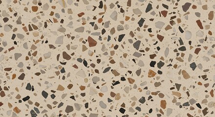 Terrazzo Tile Background Texture