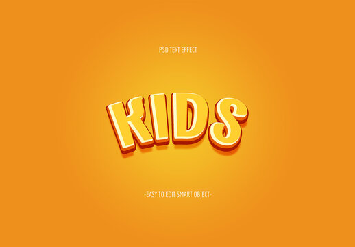 3D Cartoon Text Effect