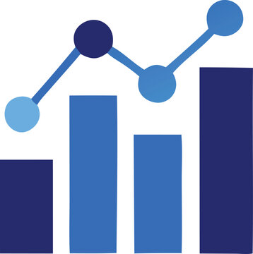 Vector design shows a house icon on a 3d abstract network background with flow arrows, representing business technology and communication structure