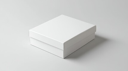 The template for your design could be the mockup of a blank white box set against a grey background.